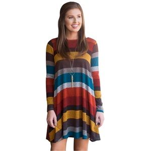 Stripe Tunic/Dress w/pockets